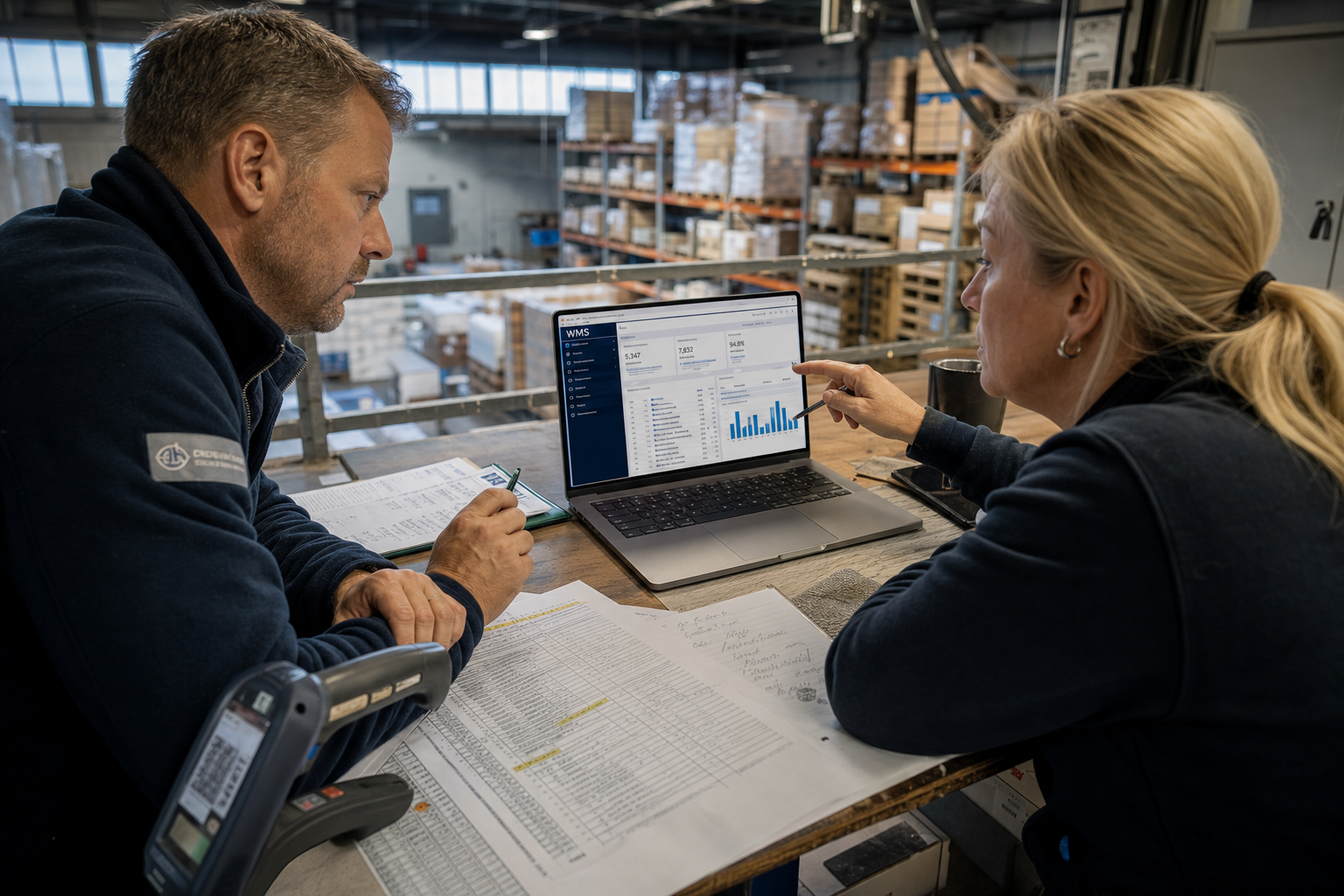 Magazijn software WMS implementatie